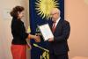 <img src='img' alt='Грамотой Министерства образования награждена доцент кафедры теории и методики преподавания искусства Мазурина Наталья Геннадьевна' />