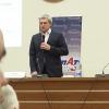 <img src='IMG_5329' alt='Встреча с российским документалистом, кинематографических искусств и наук Российской Федерации Сергеем Зайцевым' />